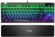 SteelSeries Apex Pro TKL - Tastatur - mit Display - backlit - USB - Deutsch - Schlüsselschalter: OmniPoint Adjustable