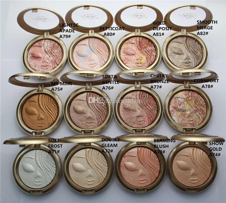 New Makeup Highlighter Mariah Face Holiday Powder Bronzer Extra Dimension Skinfinish Face Powder 12 Different Colors limited edition