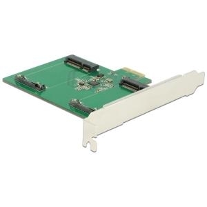 DeLOCK - Speicher-Controller - 2 Sender/Kanal - SATA 6Gb/s - 600MBps - PCIe 2,0 x1 (89479)