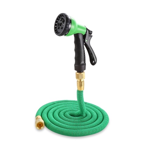 Flexible Expandable Garden Tube Plastic Hose with Spray Machine Airbrush Latex Core for Watering Washing