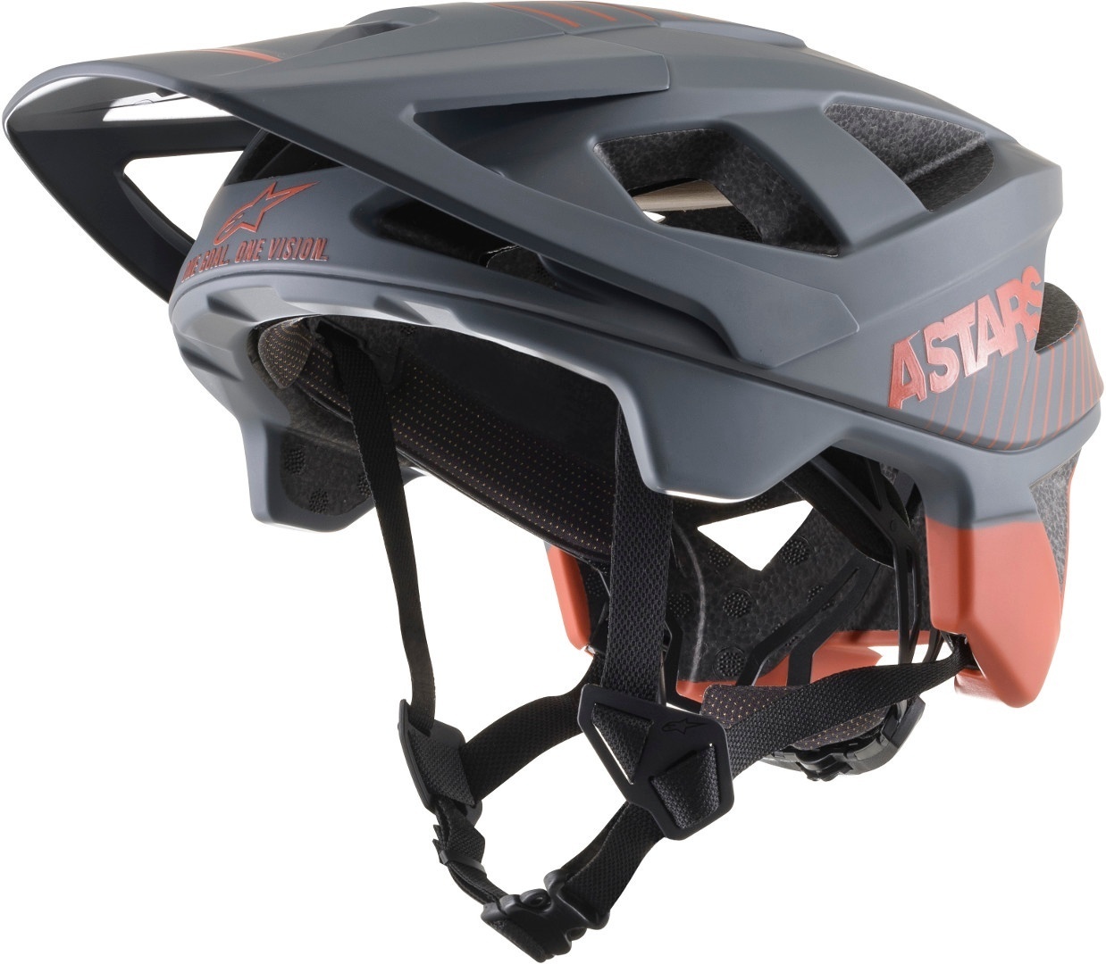 Alpinestars Vector Pro Delta Fahrradhelm Grau Silber S