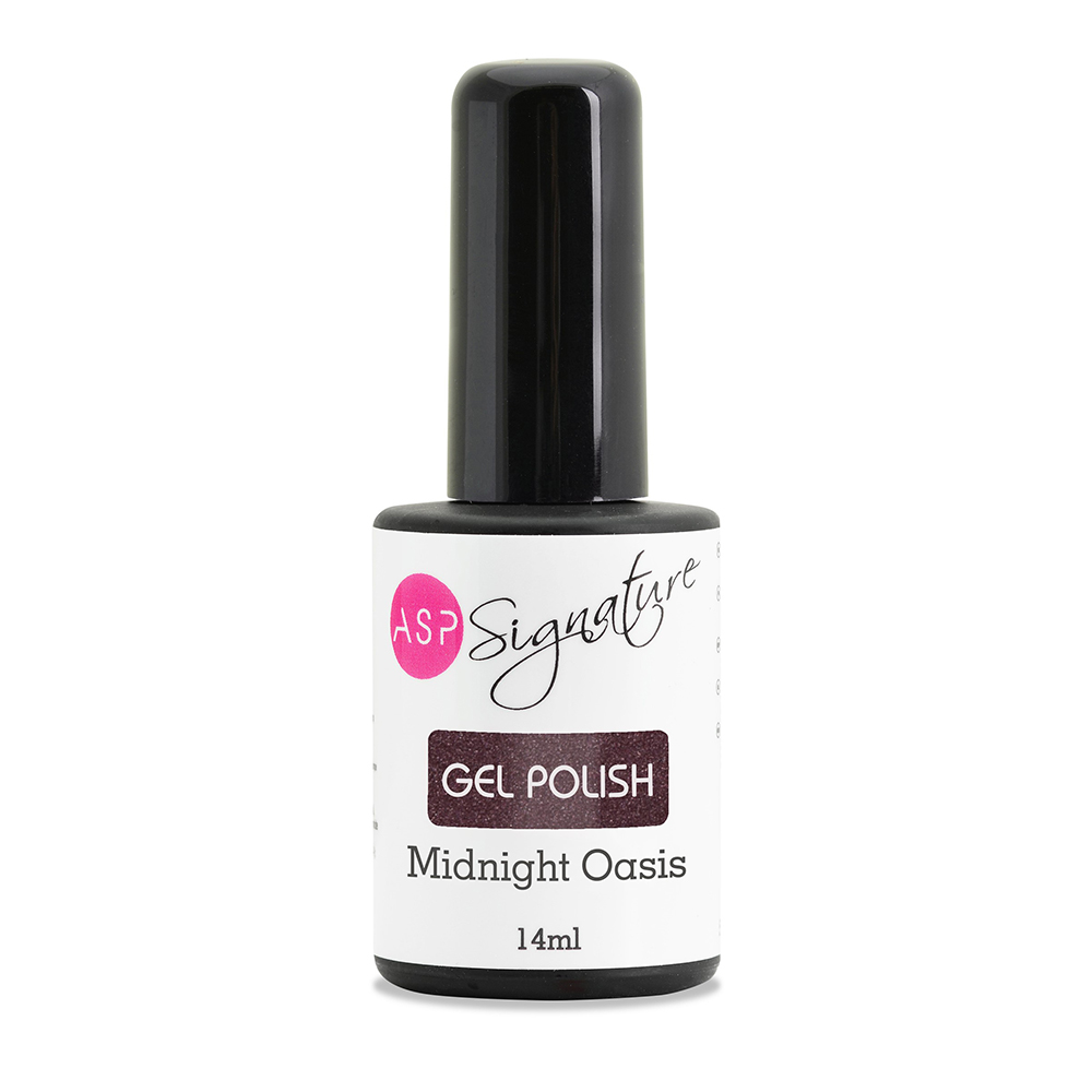 asp signature gel polish - midnight oasis 14ml