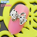 10pcs conception arc de mode de rh830 cravate belle outil de salon ongles nail art papillon bricolage décoration des ongles