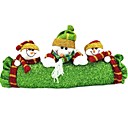 le père noël bonhomme de neige Elk couleurs aléatoires