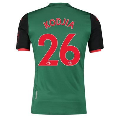 Aston Villa Third Elite Fit Shirt 2019-20 with Kodjia 26 printing