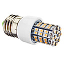 E27 3.5W 60x3528SMD 240-270LM 3000-3500K Warm White Light LED Corn Bulb (220-240V)