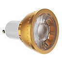 GU10 4W COB 320LM 3000K Warm White Light LED Spot Bulb  -Gold(85V-265V)