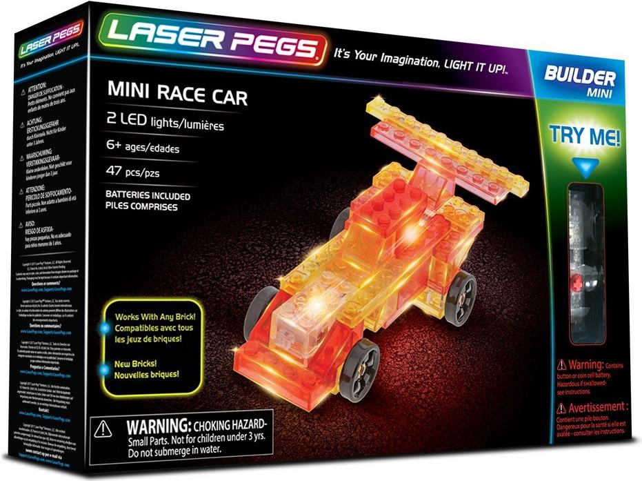 Laser Pegs Mini Race Car (10012)