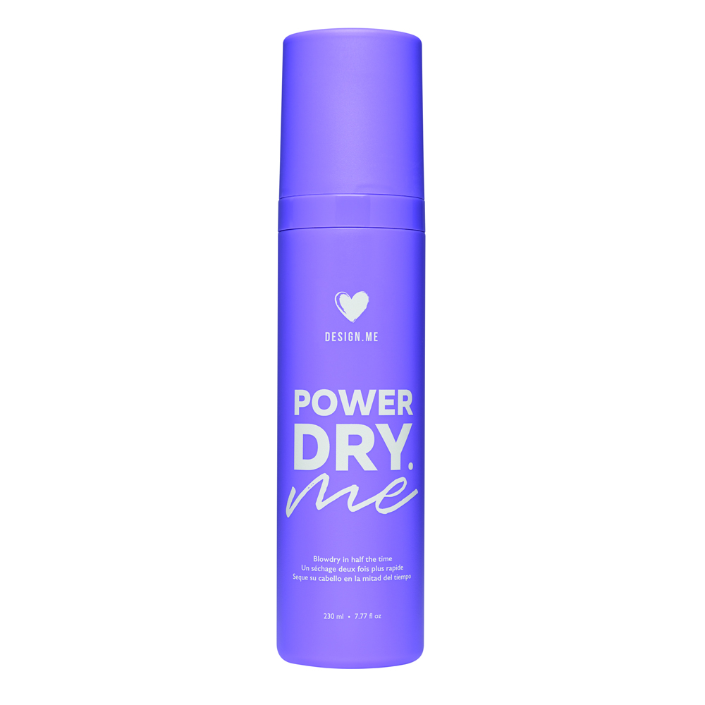 design.me  powerdry.me  hair blowdry mist 230ml