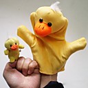 Amazing Little Yellow Duck Plush Animal Hand Puppets Children Toy