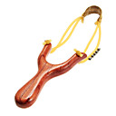 Rosewood Hunting Slingshot with Rubber Band