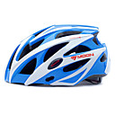 MOON Cycling Blue and White PC/EPS 21 Vents Protective Ride Helmet