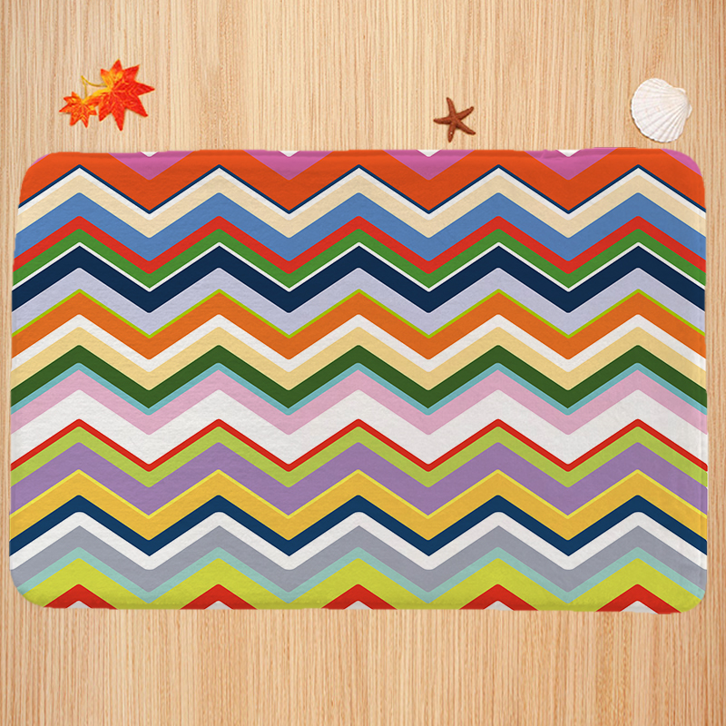 Wave Design Non-slip Absorbent Carpet