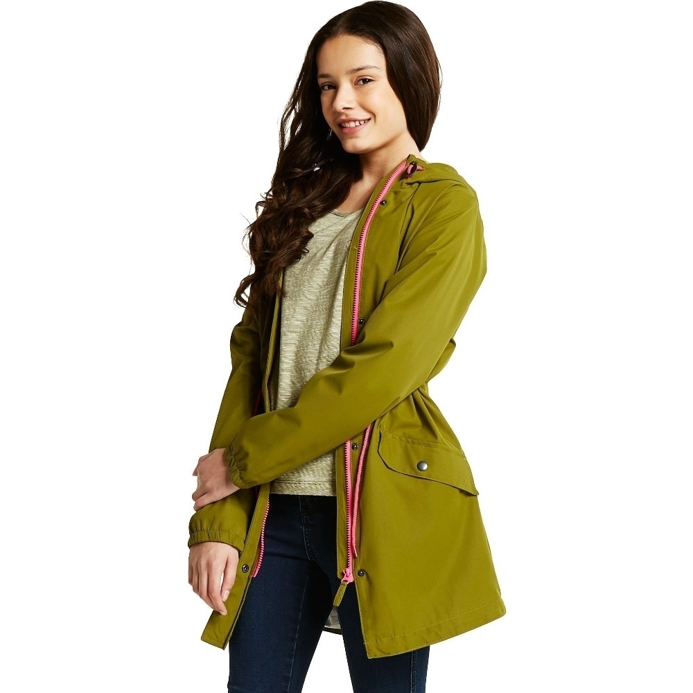 Dare 2b Girls Pledged Waterproof Breathable Hooded Shell Jacket 34 - Chest 32' (81cm)