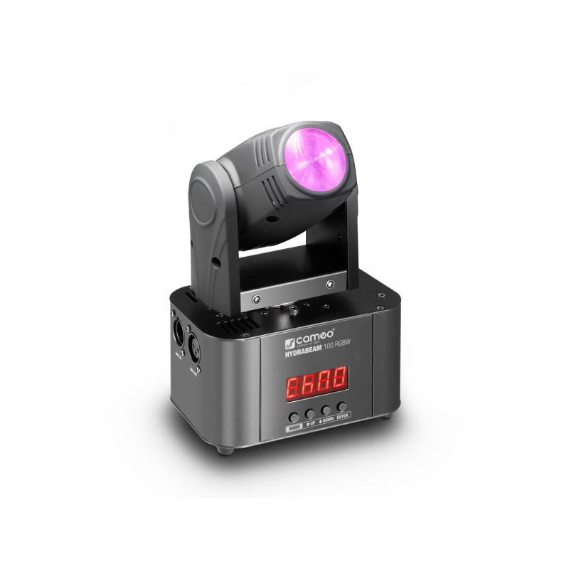 Cameo HYDRABEAM 100 RGBW - Lichtanlage mit 1 ultraschnellen 10 W CREE RGBW Quad-LED Moving Heads