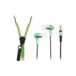 Kopfhoerer LogiLink In-Ear inkl. Mikrofon und FB grün (HS0023)