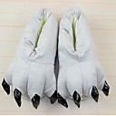 Cute Totoro Gray Cotton Animal Kigurumi Slippers Paw (Kid:21cm,Femal:26cm,Male:31cm)