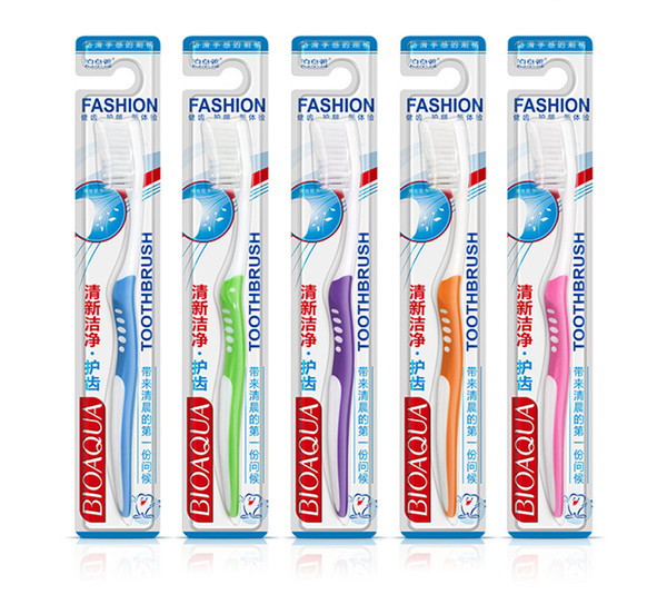BIOAQUA Brand Nano Teeth Professional Adults Toothbrush Ultra Soft Take Good Care of Your Tooth Oral Hygiene brush tooth color Random