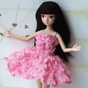 Barbie Doll Sweet Girl Pink Rose Party Dress