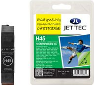 JET TEC wiederbefüllte Tinte H903BXL ersetzt hp 903XL schwarz, Inhalt: 30 ml - 1 Stück (H903BXL)
