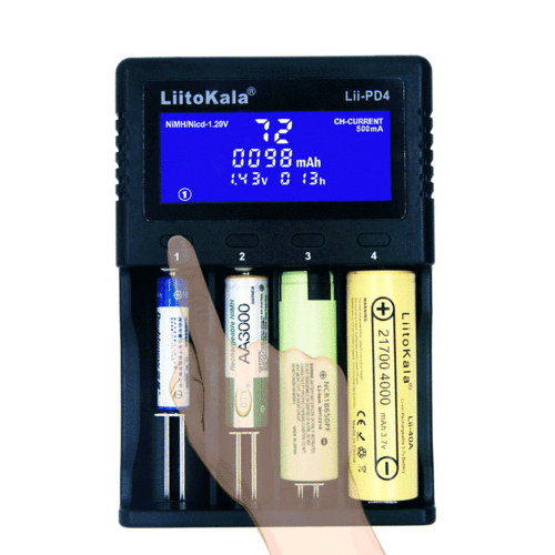 Chargeur de batterie intelligent LiitoKala Lii-PD4